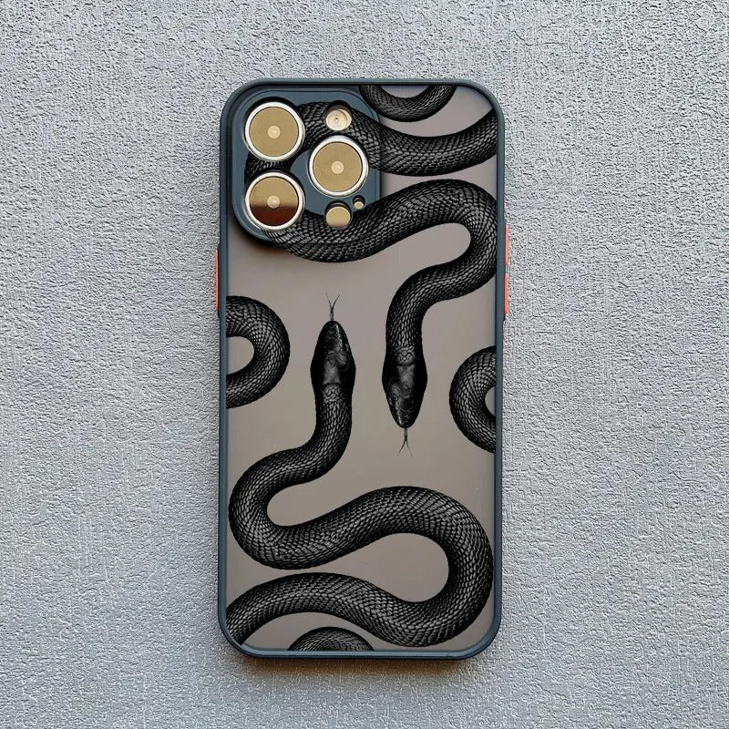 Coque Serpent Luxueuse pour iPhone