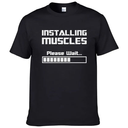 Installer le T-shirt des Muscles