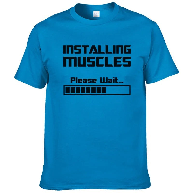 Installer le T-shirt des Muscles