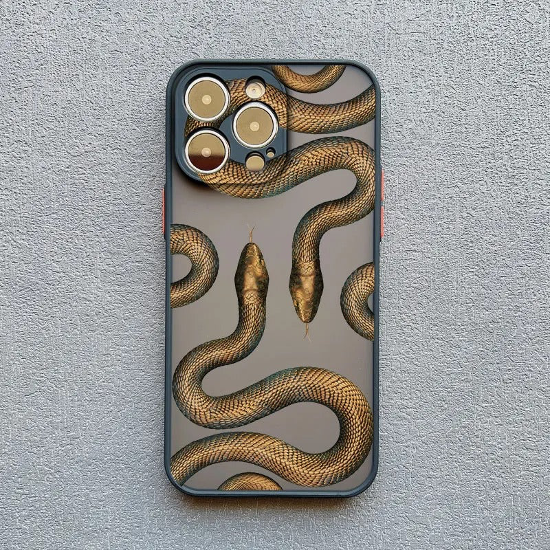 Coque Serpent Luxueuse pour iPhone