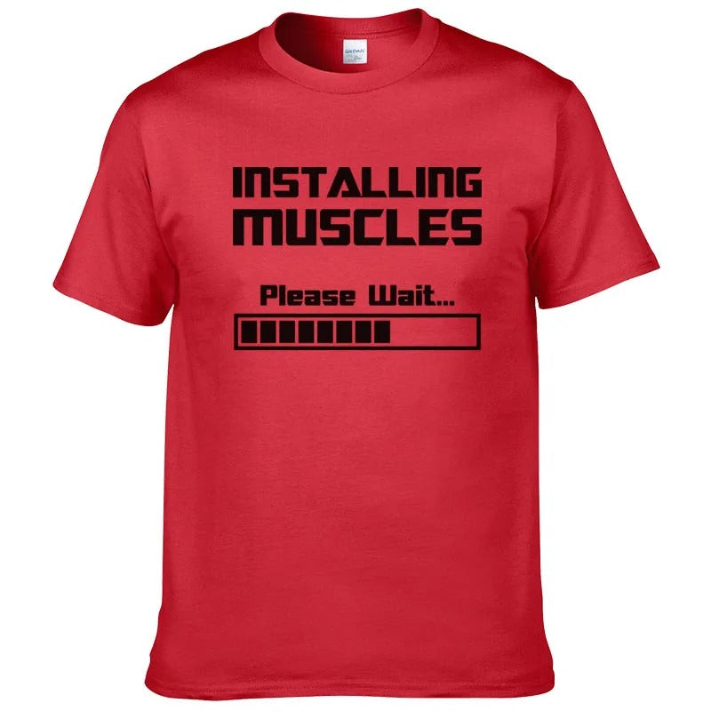 Installer le T-shirt des Muscles