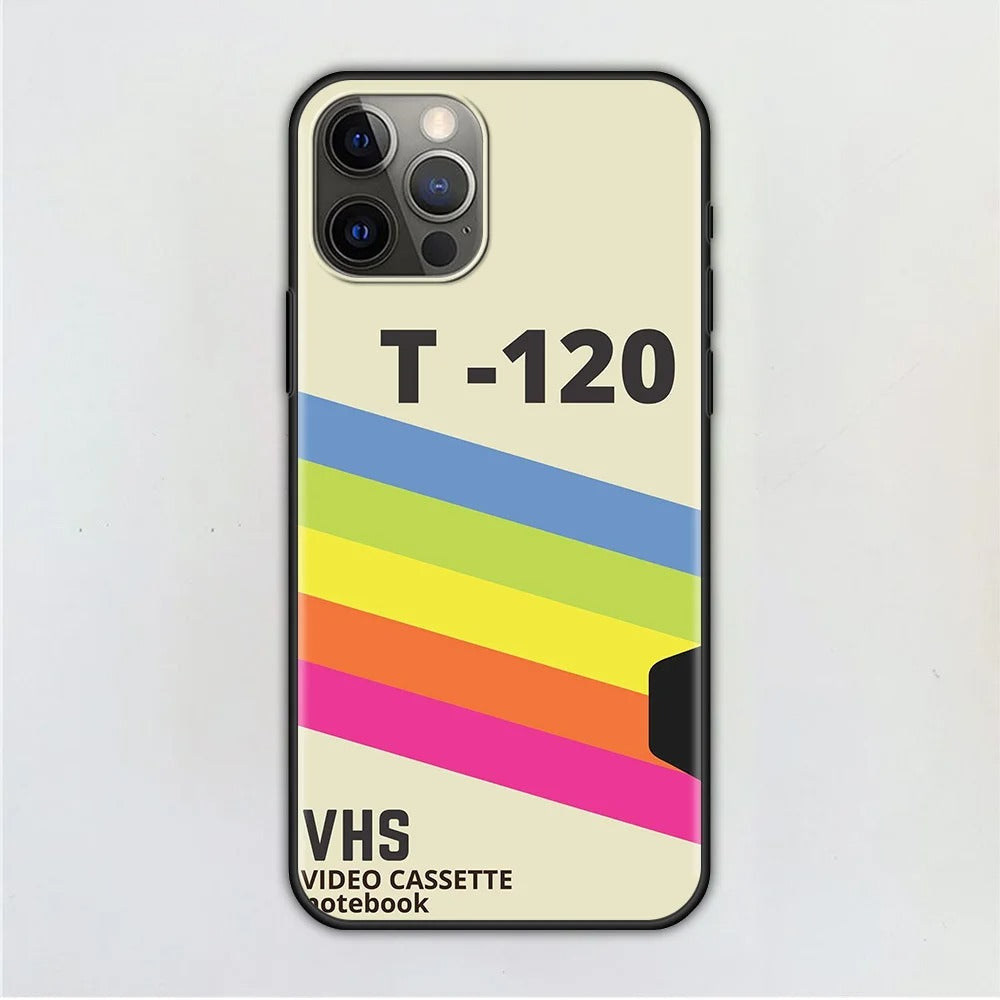 VHS rétro nostalgique Coque et skin iPhone