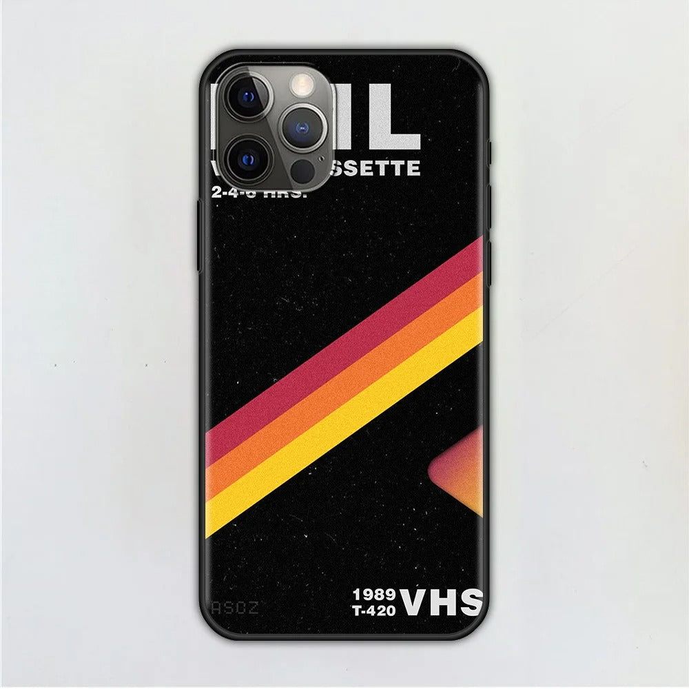 Nostalgic Retro VHS iPhone Case